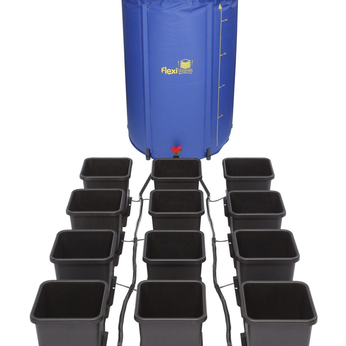 Auto Pot Stand AutoPot 10 Pot Kit with 250L Water Butt | 10 Plant Self-Watering System