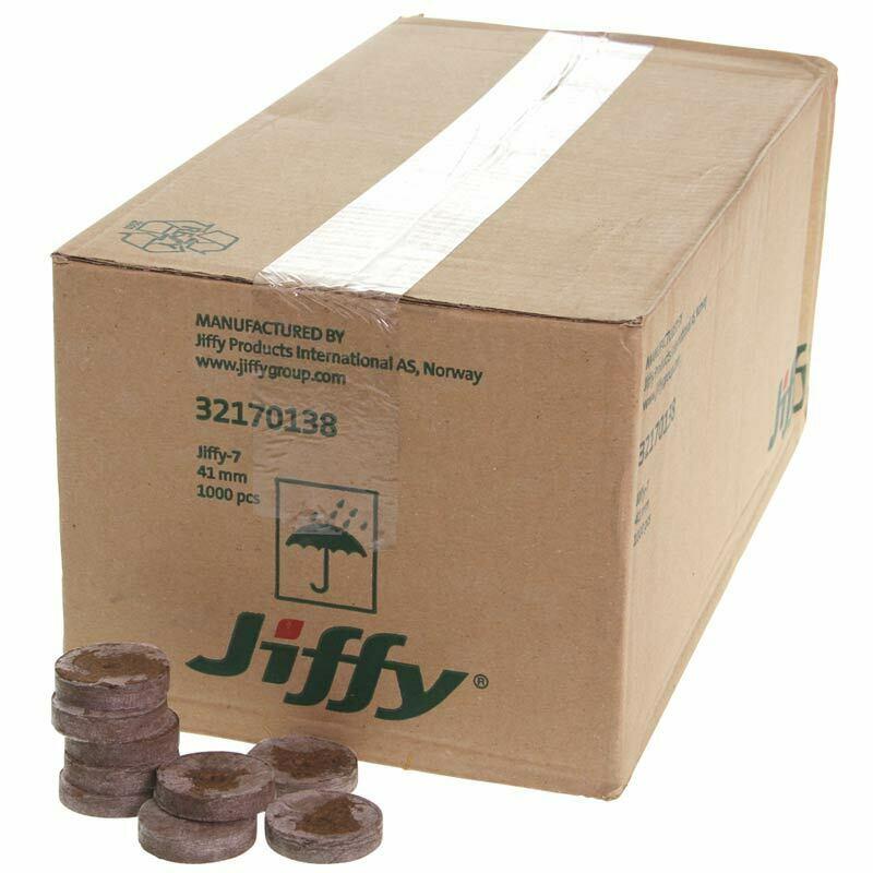 Jiffy 7 Peat Plugs – Box 1000