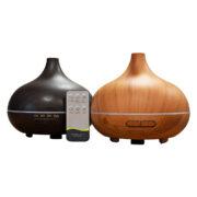 LumiFresh Mist Diffuser Ebony & Maple UK | Ultrasonic Aroma Diffuser